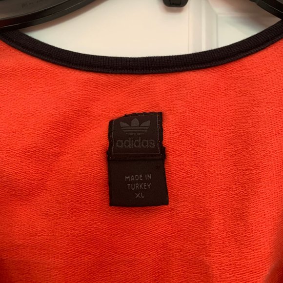 Retro 2004 Rare Adidas Orange Crop Top Tank Top - Picture 5 of 9